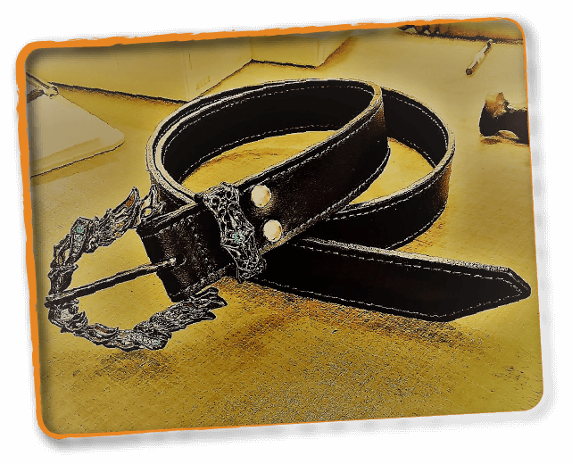 本革ベルト　/　Borsa de 木pera